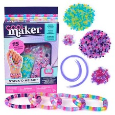 Cool Maker, Stack  d Heishi Expansion Pack Bead Kit, One Size, Multicolor