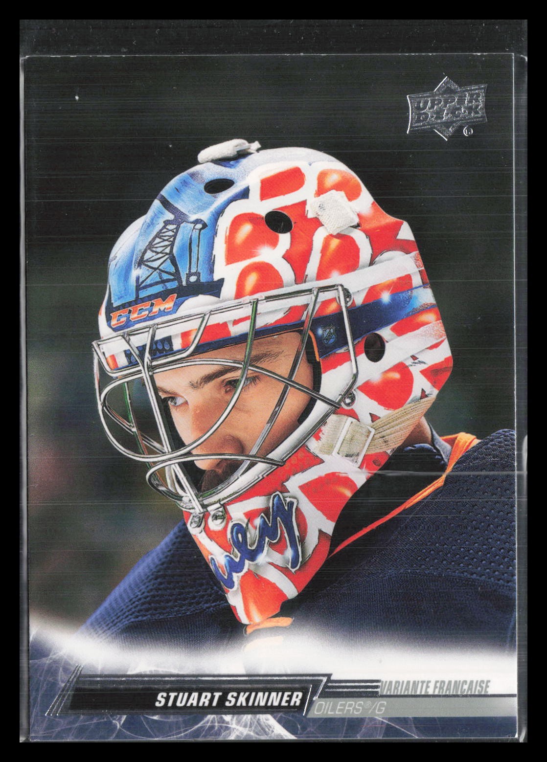 2022-23 Upper Deck #72 Stuart Skinner French (Variante Française) SSP