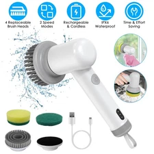 VELIN™ Electric Spin Cleaning Brush – Cordless Power Scrubber for Kitchen, Bathr