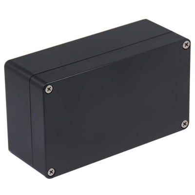 Project Box IP65 Waterproof Junction Box ABS Plastic Black Electrical Boxes D...