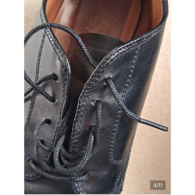Alden 971 Black Calfskin Straight Tip Blucher | Alden Model  display picture 3