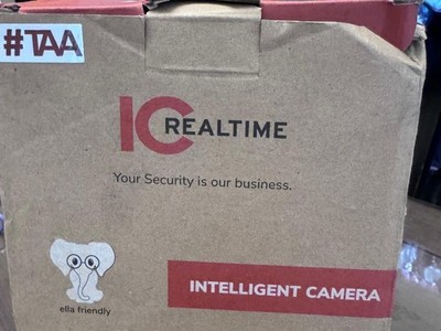 IC Realtime Intelligent  IP Camera IPMX-E40F-IRB2 # TAA 