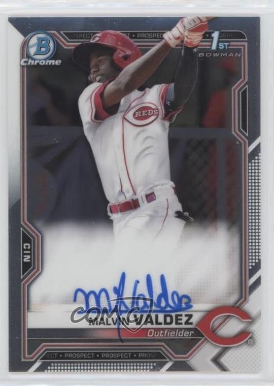 2021 Bowman Chrome Prospect Auto Malvin Valdez #CPA-MV Auto 12g7