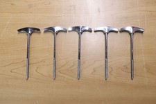 Ludwig USA 4 1/8" Chrome T Rods 5pk Vintage 1960's -70's