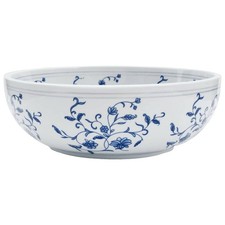 Image of Countertop Basin Bathroom Sink Wash Basin Vessel Sink Round Ceramic vidaXL