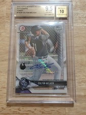 2018 Bowman - Topps holiday Prospects Colton Welker #BP39 (RC) Turkey 26/35