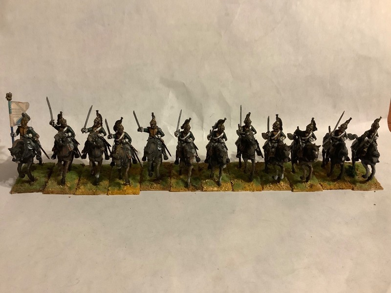 12 Painted 28mm French dragoons Napoleonic Cavalry Perry Miniatures Plastic