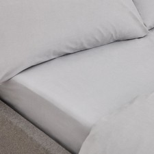 Bianca 100% Organic Cotton 200 Thread Count Fitted Sheet Soft Bedding Linen UK