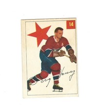 1954/55 Parkhurst doug harvey all star  NM/M #14