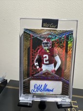 DEMARCCO HELLAMS 2023 WILD CARD ALUMINATION AUTOGRAPH GOLD Shimmer  AUTO /20