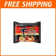 16-Serving Korean Ramen Noodles - Rich, Hearty Pork Bone Broth, Ready in Minutes