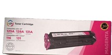 LD Toner Cartridge Magenta Ink HP125A, 128A, 131A Canon 116, 131