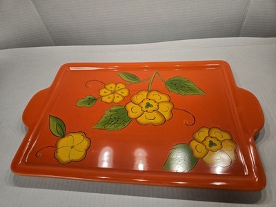 Temptations by Tara ''Poppy Passion'' Ceramic Heat Resistant Tray