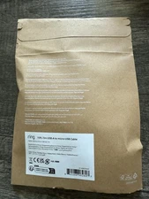 Official Ring 10 Ft 3m USB-A To Micro-USB Cable - New Sealed