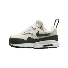 Nike Toddlers' Air Max I Easy On Shoes - Pale Ivory/White/Bicoastal/Green