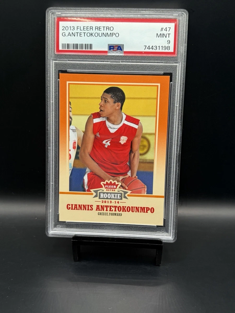その他 Giannis Antetokounmpo rc Fleer 2013 Fleer Giannis Antetokounmpo Basketball Rookie Sports Trading Cards