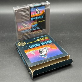 Nintendo Nes Spiel - Mach Rider Ovp Bienengr&auml;ber  Schutzh&uuml;lle