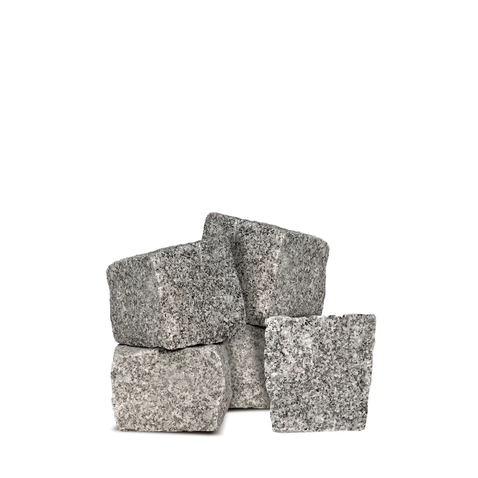 BigBag 1000 kg Granit Pflastersteine 7/9 cm – Garten | Terrasse Pflaster Palette - Bild 3 von 4