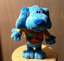 VTGE ANIMATED TALKING- SINGING BLUES CLUES INTERACTIVE DOG PLUSH /HARD BODY 15"