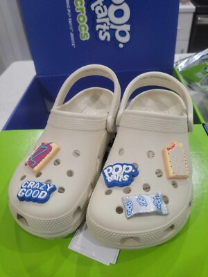 New Pop-Tarts Crocs LE 240 Croc-Tarts' Collaboration Size M W In  Hand