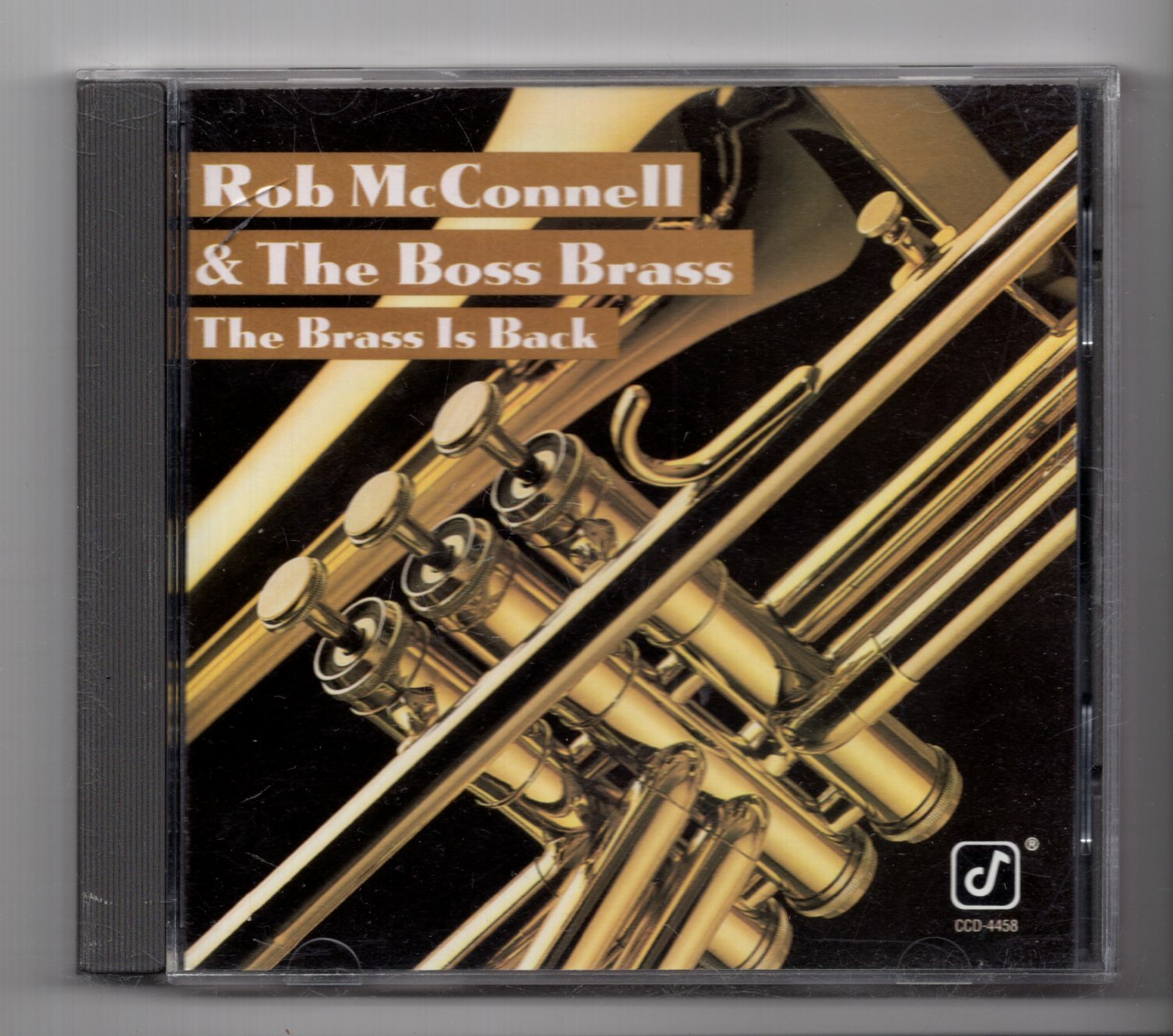 (KE26) Rob McConnell & The Boss Brass, The Brass Is Back - 1991 CD
