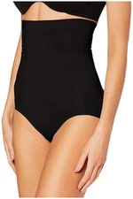 SPANX Women's Oncore High-Waisted Brief Shapewear Very Black