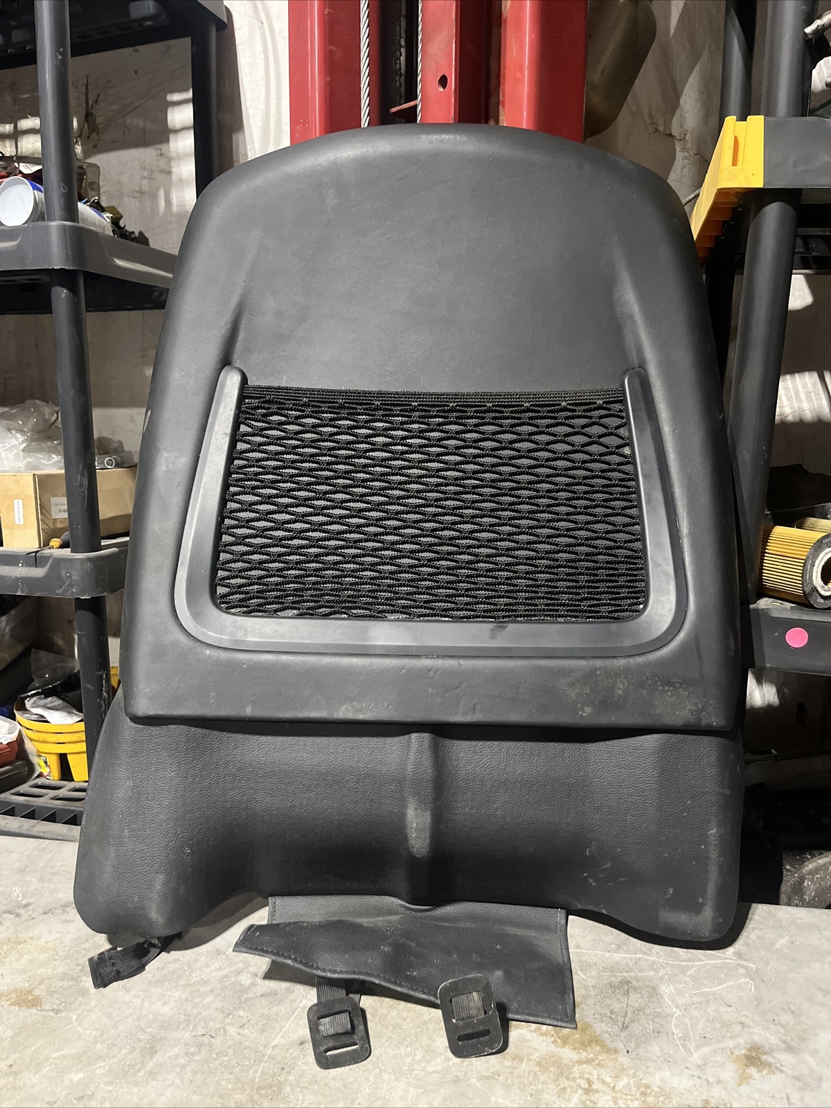 2014-2019 MASERATI GHIBLI FRONT RIGHT SEAT BACK TRIM PANEL BLACK L0390276AA OEM