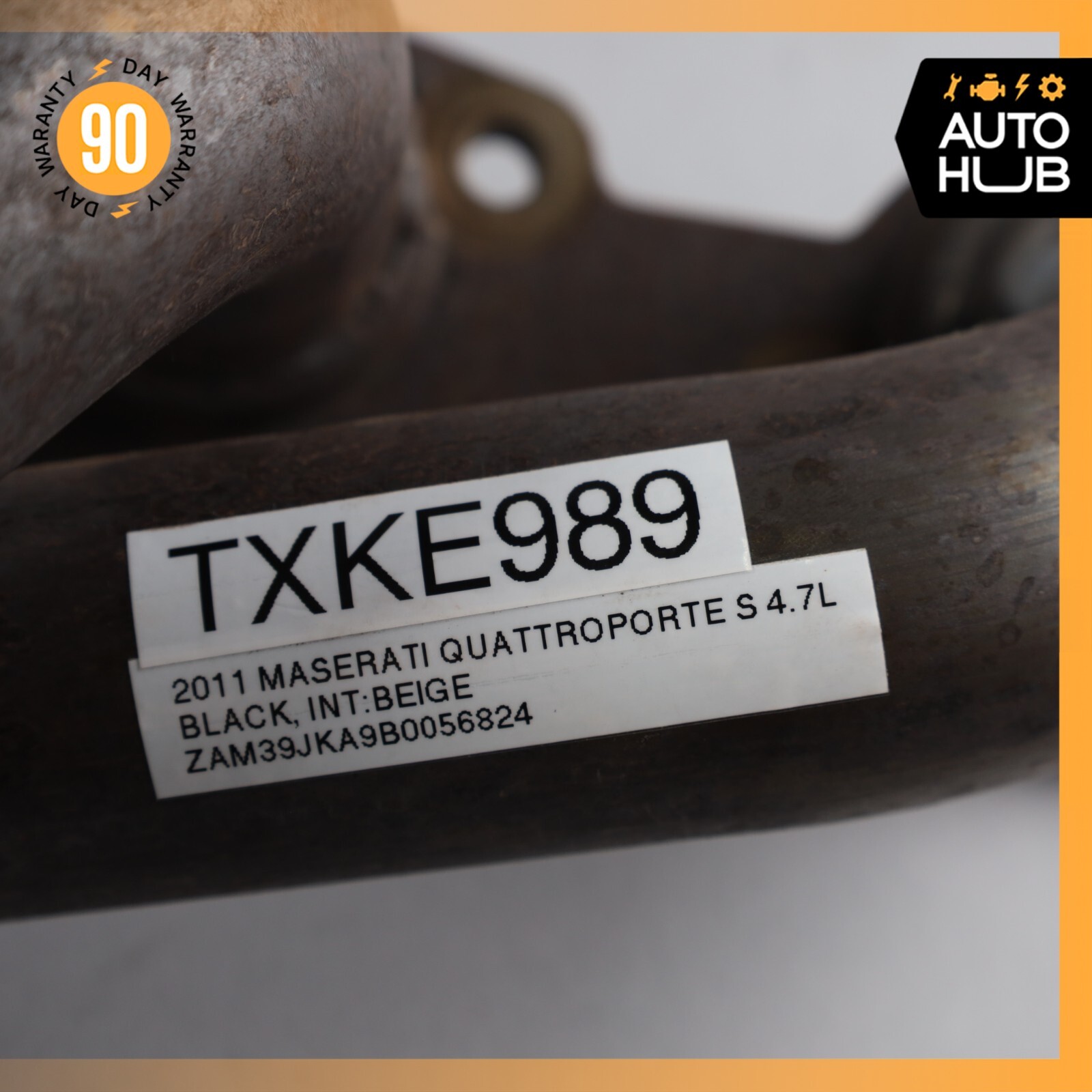 04-19 Maserati Quattroporte M139 GranTurismo Exhaust Manifold Right Side OEM 74k