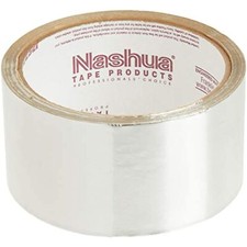 Nashua 322 Multipurpose Foil Tape, 3.2 mil Thick, 9 m Length, 48 mm Width,