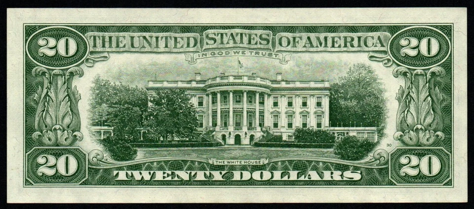 1963A $20 GEM RICHMOND STAR Federal Reserve Note!  BEAUTIFUL GEM UNCIRCULATED! - Image 2 of 2