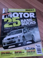 MOTOR Car magazine B NOV 2006 WRX DBR9S 8C 908 207 IROC WR100 SRT 130i xt B4