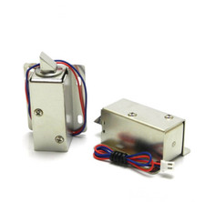 12V small electric control lock solenoid valve lock cabinet lock