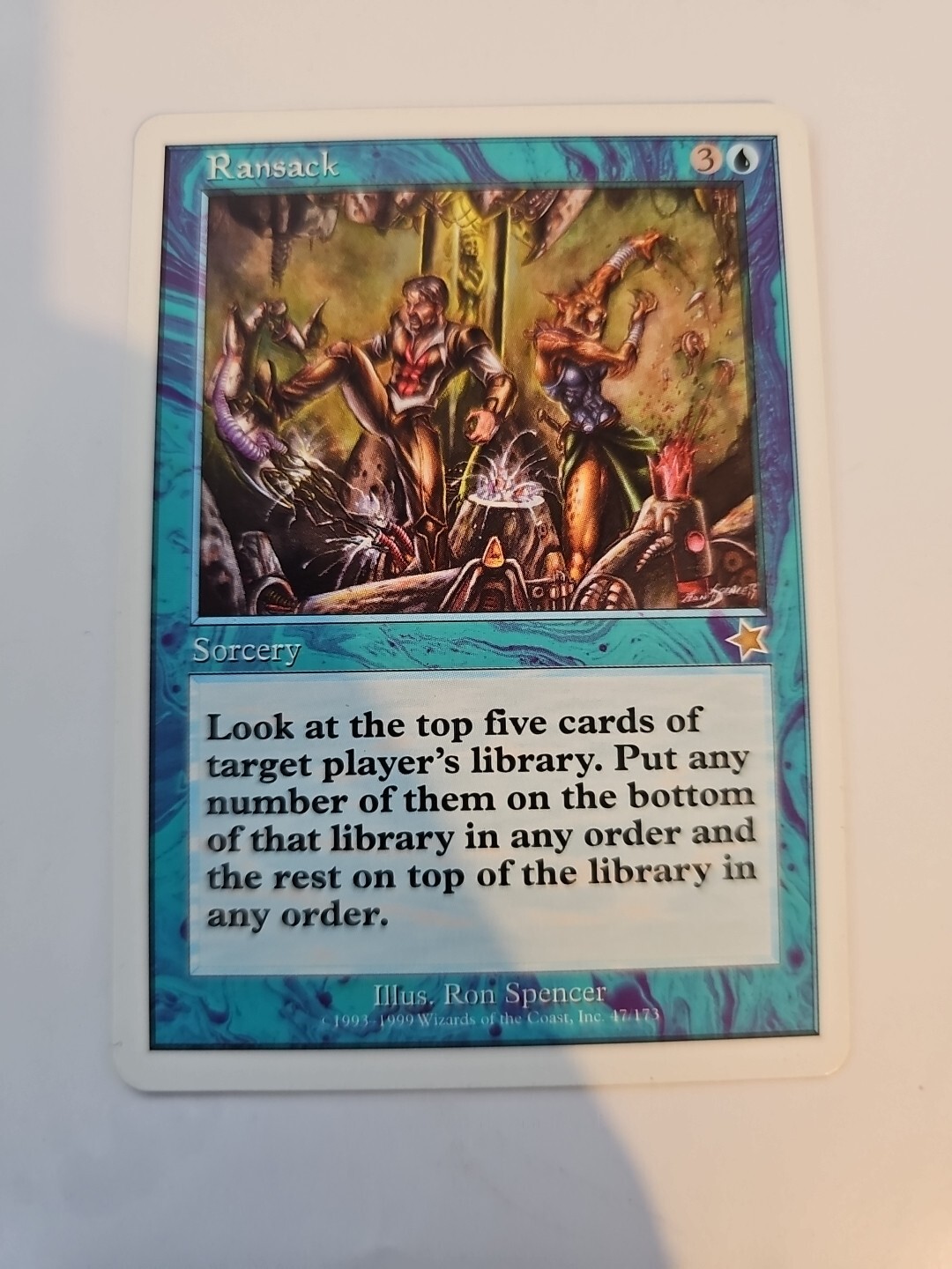 Ransack Starter 1999 Regular Rare Magic MTG #47
