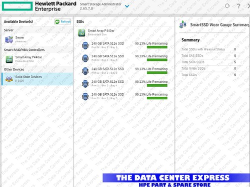 HPE 240GB SATA 6G SFF SC 2.5" SSD 717969-B21 718137-001 | SUB MICRON 5100 PRO RI - Picture 3 of 5