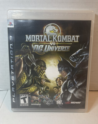 Mortal Kombat vs. DC Universe (Sony PlayStation 3, 2008) Complete