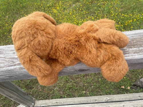 Gund Puppy Dog Sweet Pouting Face Floppy Ears Fluffy and Cuddly Vintage 1982 - Picture 3 of 7
