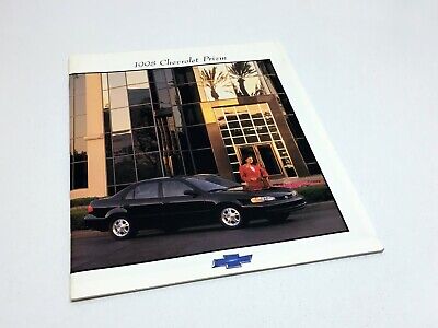 NEW 1998 CHEVROLET CHEVY PRIZM 27 PAGE DEALER SALES BROCHURE