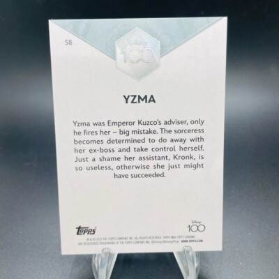 2023 Topps Chrome Disney 100 Years YZMA Pink Refractor #231/399 | eBay