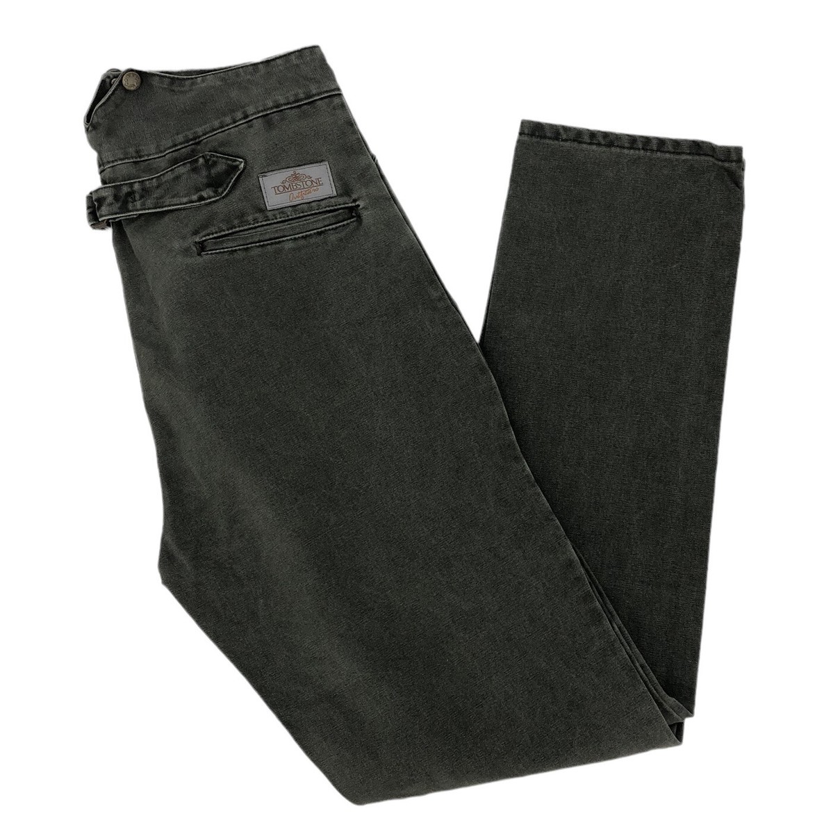 Vintage Tombstone Pants Mens Size 36x35 Outfitters Green Western 