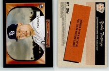 Yoshi Tsutsugo 2020 Topps Archives 1955 Bowman Black #B55-24 /99 Rookie RC Rays