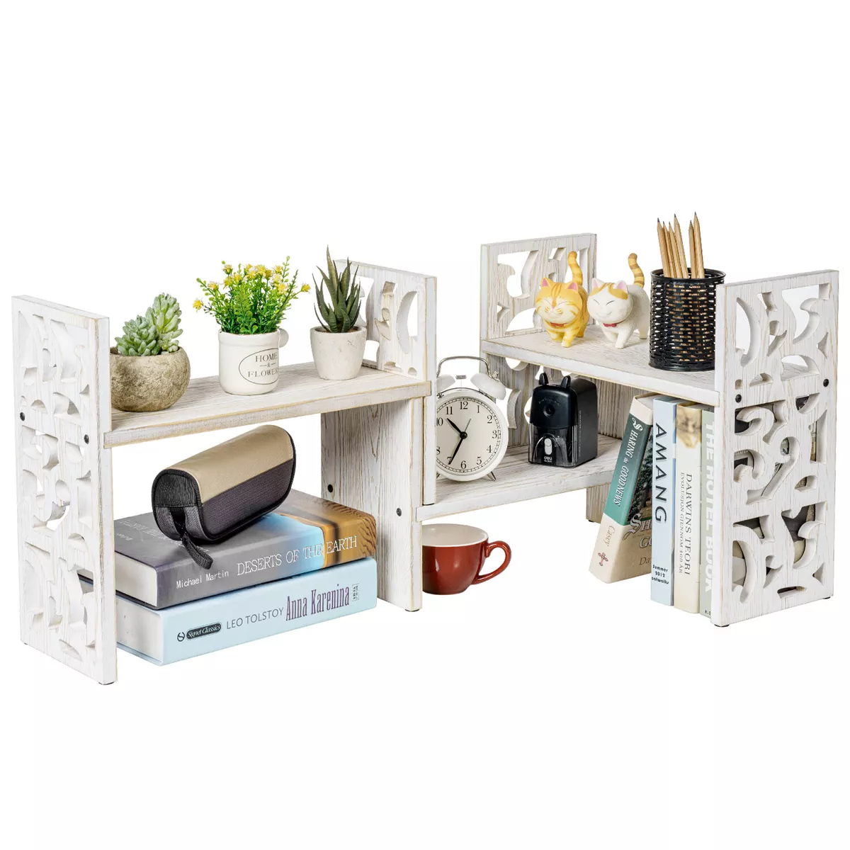 Adjustable sale shelf desk