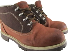 Timberland Men Boots Metal Eyelets Water Proof Size 12 Style 28009 Made China