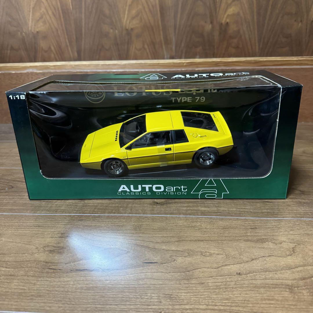 Undisplayed item] AUTOart 1/18 Lotus Esprit Type 79 Out of print