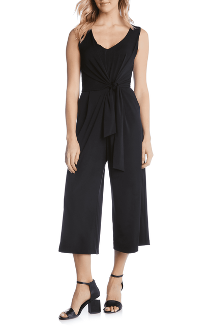 karen kane black jumpsuit