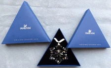 NIB SWAROVSKI Crystal 2016 Annual Large Snowflake Christmas Ornament # 5180210