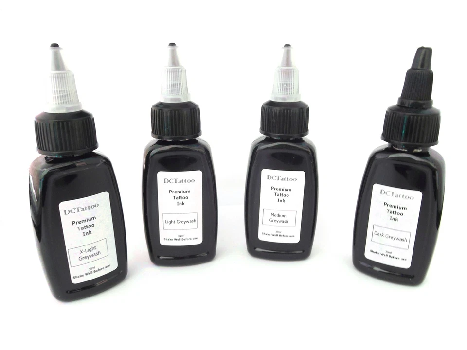 DCtattoo Premium Grey Wash Shading INK Grey Wash 30ml - UK