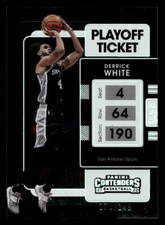 QTY Derrick White 2021-22 Panini Contenders Playoff Ticket #99 SN,/249