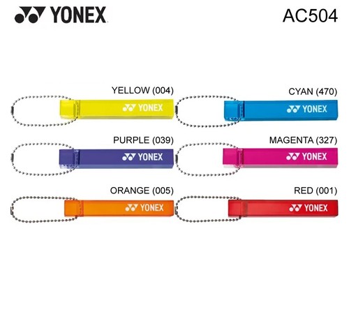 *ESCLUSIVA GIAPPONESE* YONEX AC504 PORTACHIAVI ACRILICO / PORTACHIAVI COLORE: ROSSO 001 - Foto 2 di 4
