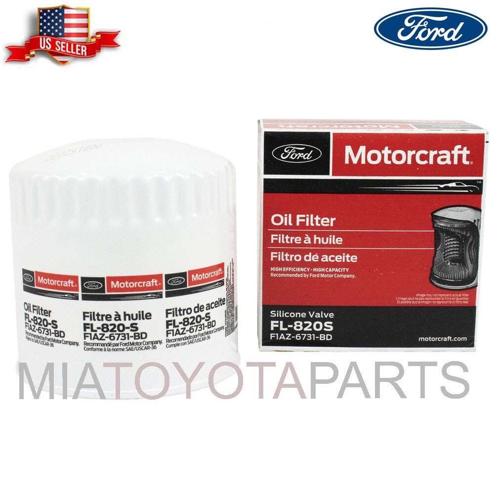 OEM Genuine Ford Motorcraft Engine Oil Filter FL-820-S New