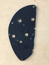 Vintage Fender Tele Custom Aged Relic Partial Control Plate Cover 3 Ply Black
